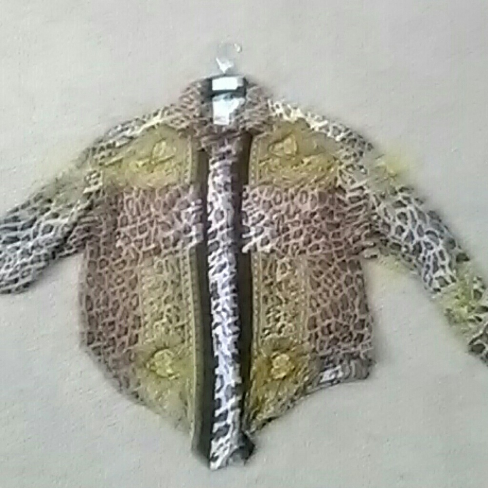 100% silk blouse